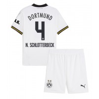 Borussia Dortmund Nico Schlotterbeck #4 Tredje Dräkt Barn 2024-25 Kortärmad (+ Korta byxor)